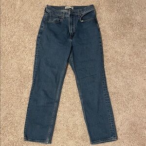 Abercrombie & Fitch Women’s Ultra High Rise Straight Leg Jeans